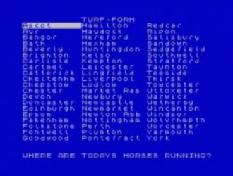 Turf-Form (1988)(Blue Ribbon Software) Rom
